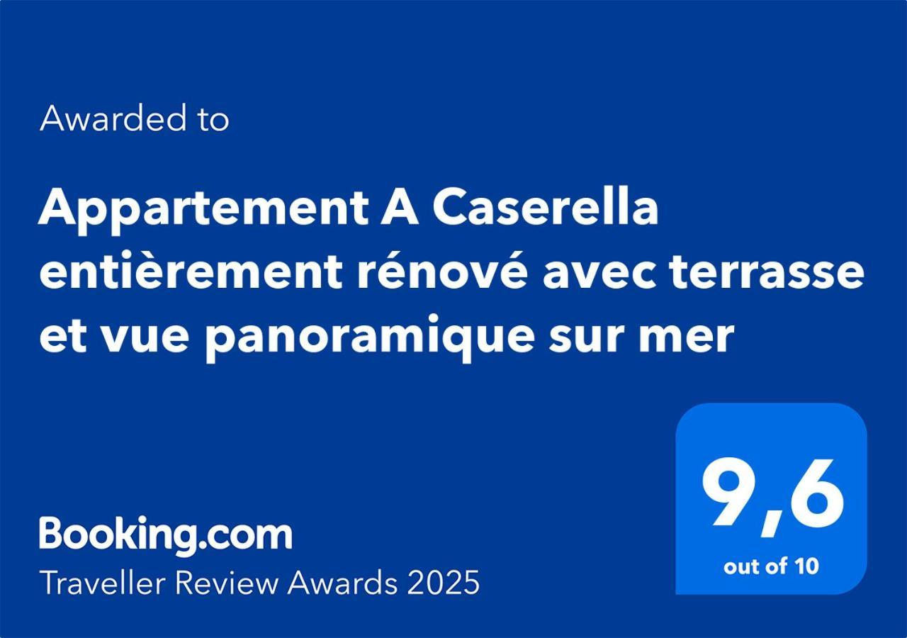 Appartement A Caserella Entierement Renove Avec Terrasse Et Vue Panoramique Sur Mer Valle-di-Campoloro Exterior photo